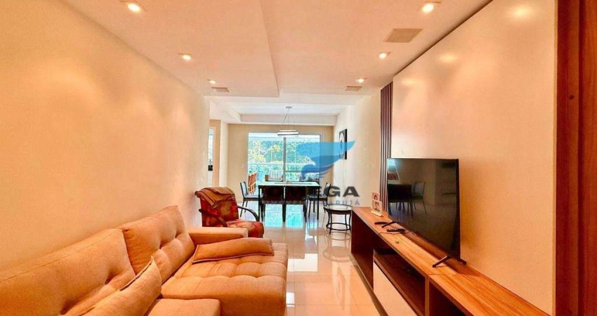 Apartamento à venda na praia das Pitangueiras no Guarujá I Omega Imoveis