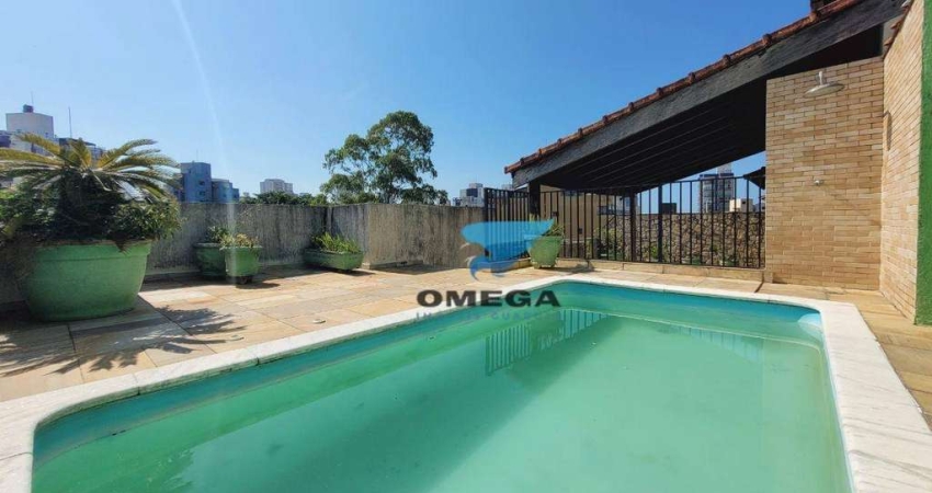 Cobertura à venda na praia do Tombo - Guarujá - SP - Omega Imóveis