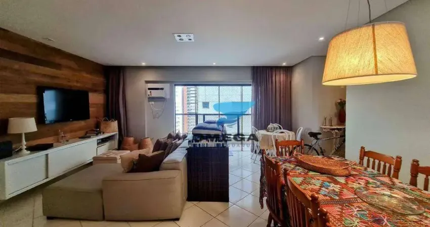 Vista mar - apartamento pé na areia com 4 dormitórios e varanda gourmet à venda na praia das astúrias - guarujá/sp
