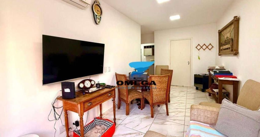 Apartamento à venda na praia das Pitangueiras no Guarujá I Omega Imoveis