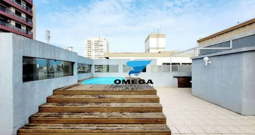 Cobertura à venda na praia das astúrias - guarujá sp / omega imóveis