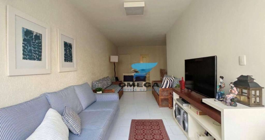 Apartamento à venda na quadra do mar em pitangueiras Guarujá, com 4 dormitórios e vaga