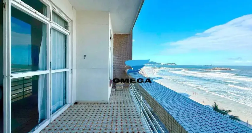 Apartamento beira mar à venda na praia das pitangueiras no guarujá i omega imoveis
