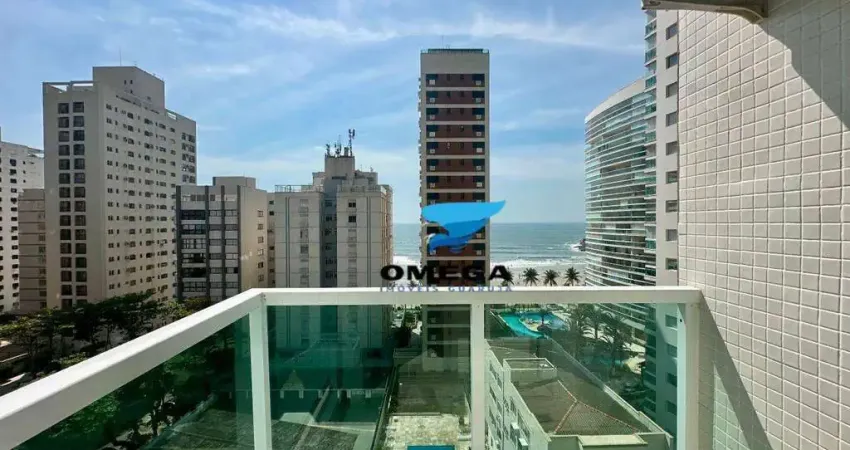 Apartamento reformado à venda na praia das astúrias no guarujá | omega imóveis