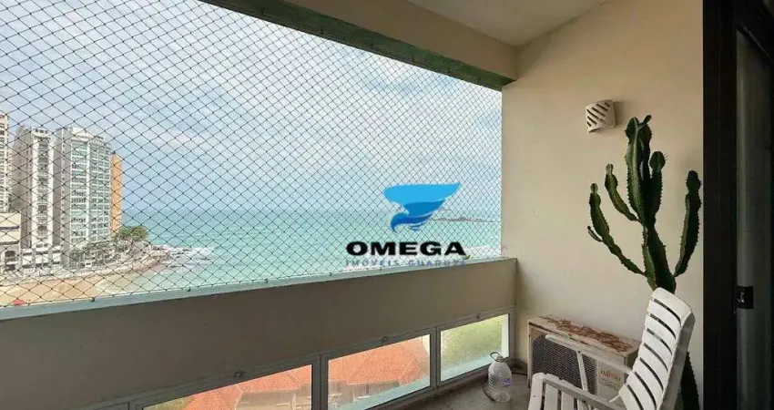 Apartamento beira mar à venda na praia das pitangueiras no guarujá i omega imoveis