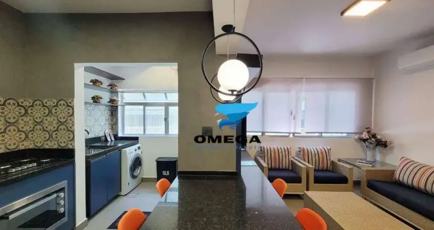 Apartamento à venda na praia do tombo - guarujá - sp / omega imóveis