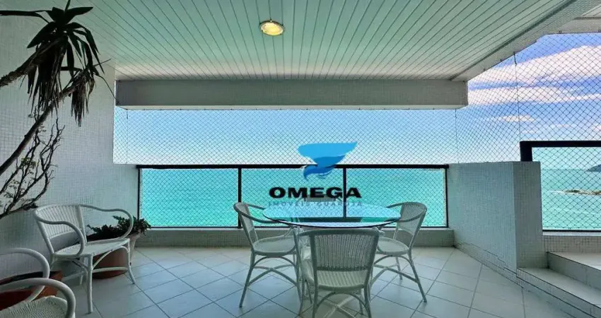 Apartamento frente mar à venda na praia das pitangueiras no guarujá | omega imóveis