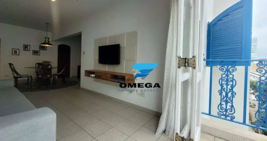 Apartamento à venda na praia do tombo - guarujá sp / omega imoveis