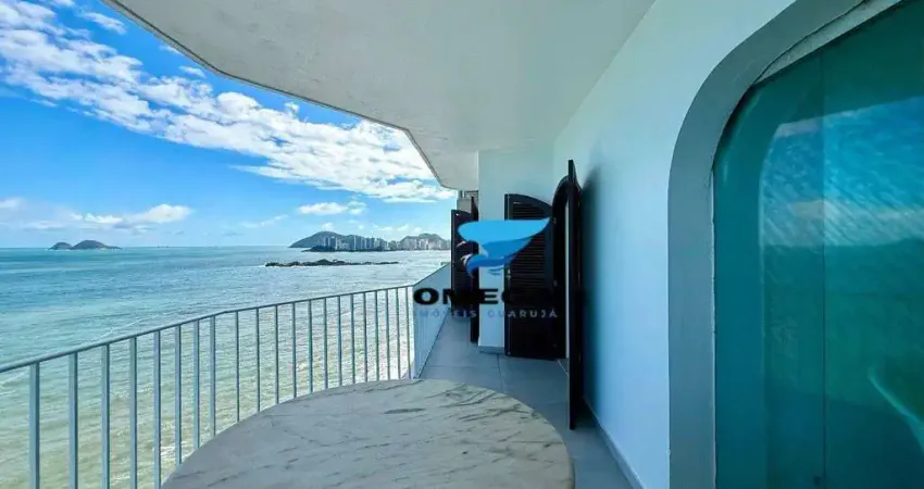 Apartamento beira mar à venda na praia das pitangueiras no guarujá i omega imoveis