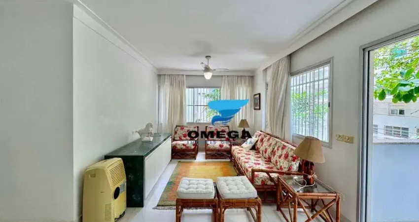 Apartamento com vista parcial para o mar à venda na praia das pitangueiras no guarujá i omega imoveis