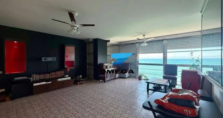 Apartamento beira mar à venda na praia das pitangueiras no guarujá i omega imoveis