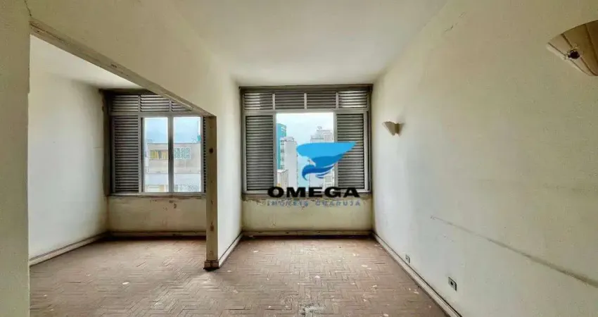 Apartamento com 2 dormitórios à venda, 53 m² por r$ 300.000,00 - pitangueiras - guarujá/sp