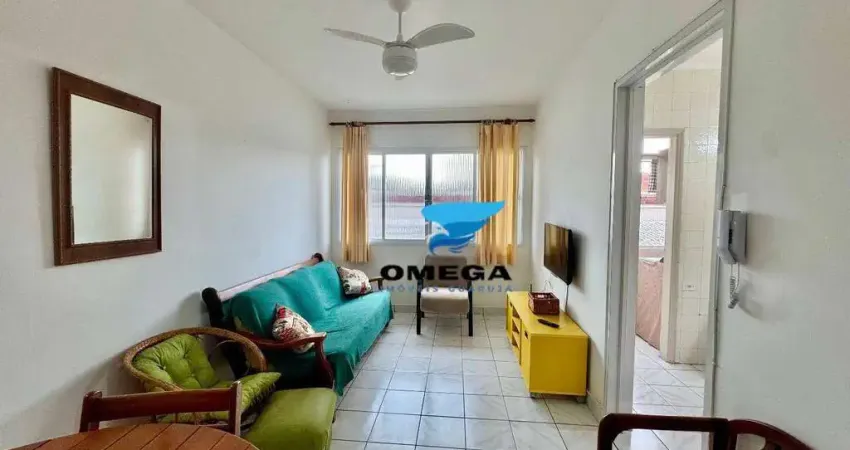 Apartamento com 1 dormitório à venda, 50 m² por r$ 250.000,00 - enseada - guarujá/sp