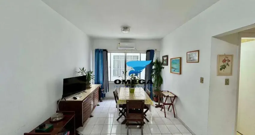 Apartamento com 1 dormitório à venda, 55 m² por r$ 270.000,00 - enseada - guarujá/sp