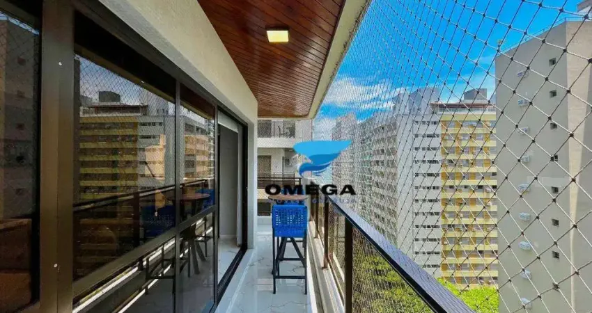 Apartamento com 4 dormitórios à venda - pitangueiras - guarujá/sp