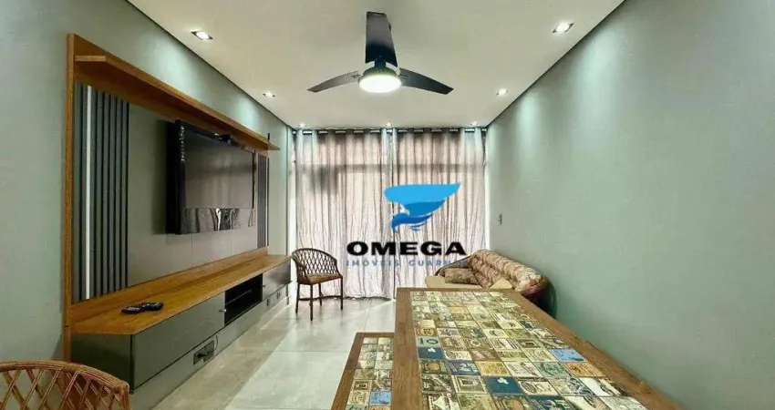 Apartamento reformado à venda na Praia das Astúrias no Guarujá | Omega Imóveis