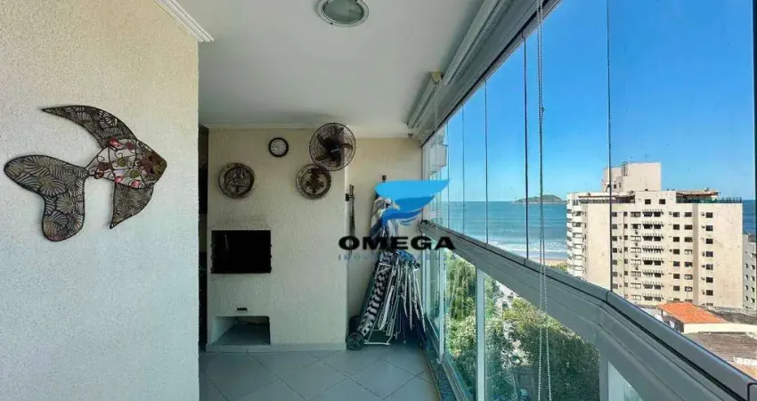 Apartamento com 3 dormitórios à venda, 115 m² por R$ 1.600.000,00 - Tombo - Guarujá/SP