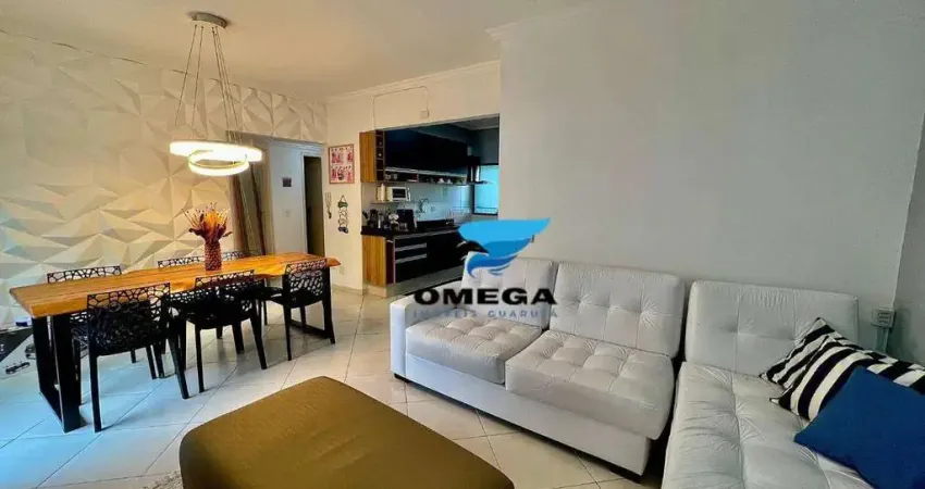 Apartamento com 3 dormitórios à venda, 80 m² por R$ 360.000,00 - Enseada - Guarujá/SP
