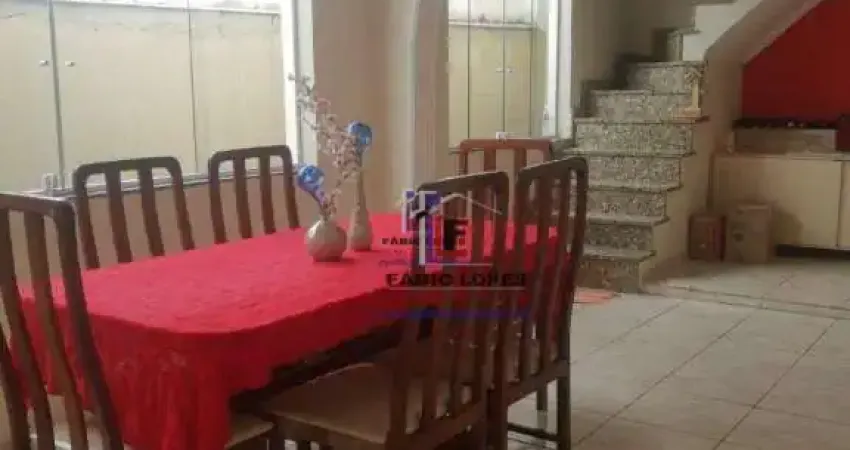 Sobrado com 3 dormitórios à venda, 230 m² por R$ 670.000,00 - Vila Palmares - Santo André/SP