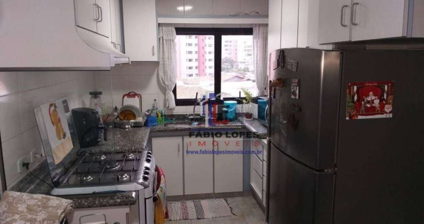 Apartamento com 3 dormitórios à venda, 150 m² por R$ 780.000 - Vila Bastos - Santo André/SP