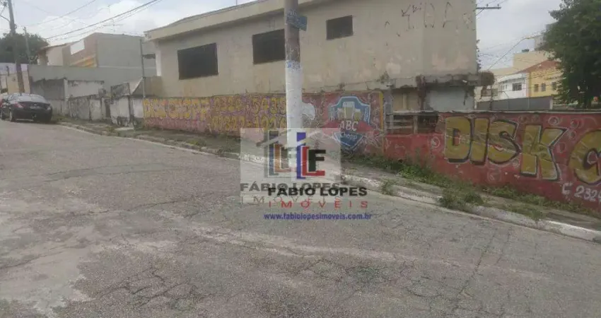Terreno à venda, 787 m² por R$ 1.650.000,00 - Vila Sacadura Cabral - Santo André/SP