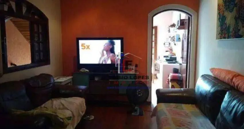 Sobrado com 4 dormitórios à venda, 196 m² por R$ 477.000,00 - Vila Palmares - Santo André/SP