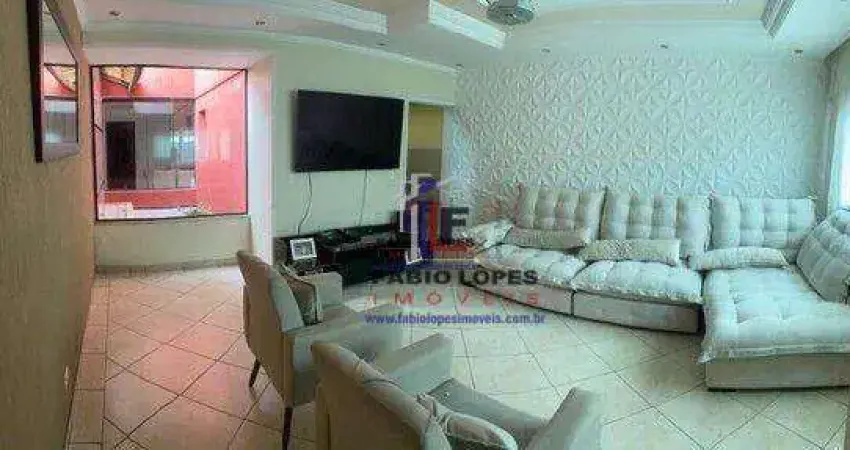 Sobrado com 4 dormitórios à venda, 262 m² por R$ 880.000 - Vila Alto de Santo André - Santo André/SP