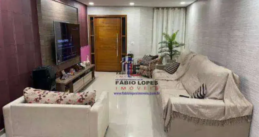 Sobrado com 3 dormitórios à venda, 250 m² por R$ 1.250.000,00 - Vila Assunção - Santo André/SP