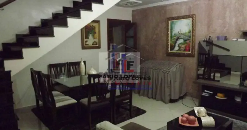 Sobrado com 3 dormitórios à venda, 150 m² por R$ 660.000,00 - Vila Palmares - Santo André/SP