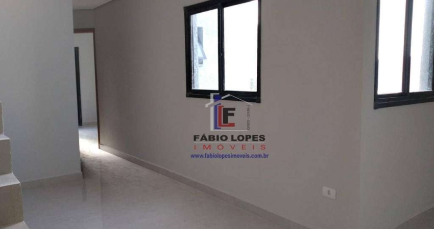 Apartamento Garden com 2 dormitórios à venda, 50 m² por R$ 320.000,00 - Vila Helena - Santo André/SP