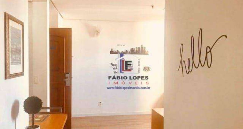 Flat com 1 quarto à venda na Avenida Portugal, Vila Bastos, Santo André