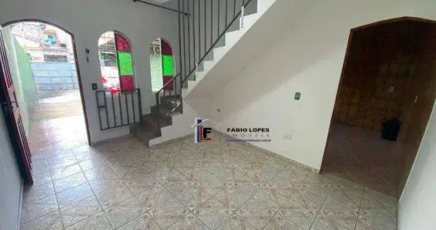 Casa com 2 dormitórios, 119 m² - venda por R$ 600.000,00 ou aluguel por R$ 2.510,00/mês - Vila Sacadura Cabral - Santo André/SP