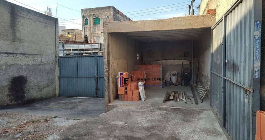 Terreno à venda, 285 m² por R$ 692.000,00 - Vila Palmares - Santo André/SP