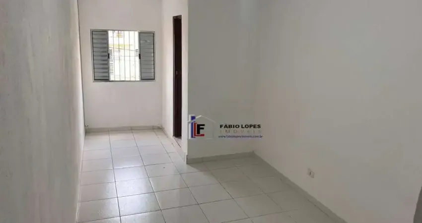 Casa com 1 dormitório para alugar, 40 m² por R$ 875,00/mês - Vila Palmares - Santo André/SP