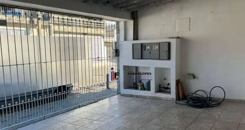 Sobrado com 2 dormitórios para alugar, 262 m² por R$ 2.274,55/mês - Vila Palmares - Santo André/SP