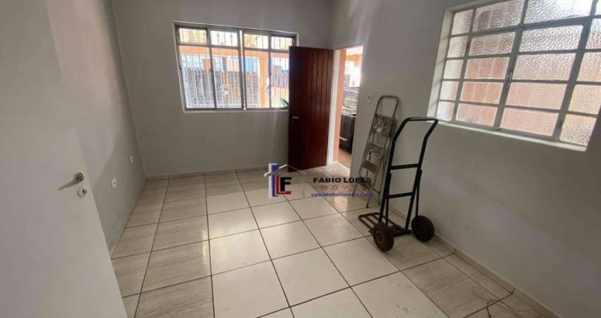 Casa com 2 dormitórios para alugar, 80 m² por R$ 2.315,00/mês - Vila Palmares - Santo André/SP