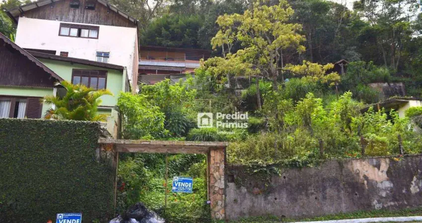 Terreno à venda, 830 m² por R$ 695.000,00 - Ponte da Saudade - Nova Friburgo/RJ