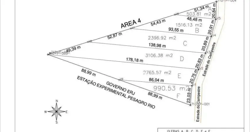 Terreno à venda, 11280 m² por R$ 400.000,00 - Salinas - Nova Friburgo/RJ