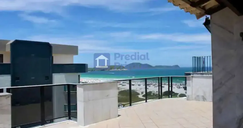 Apartamento duplex à venda, 264 m² por r$ 1.900.000,00 - praia do forte - cabo frio/rj