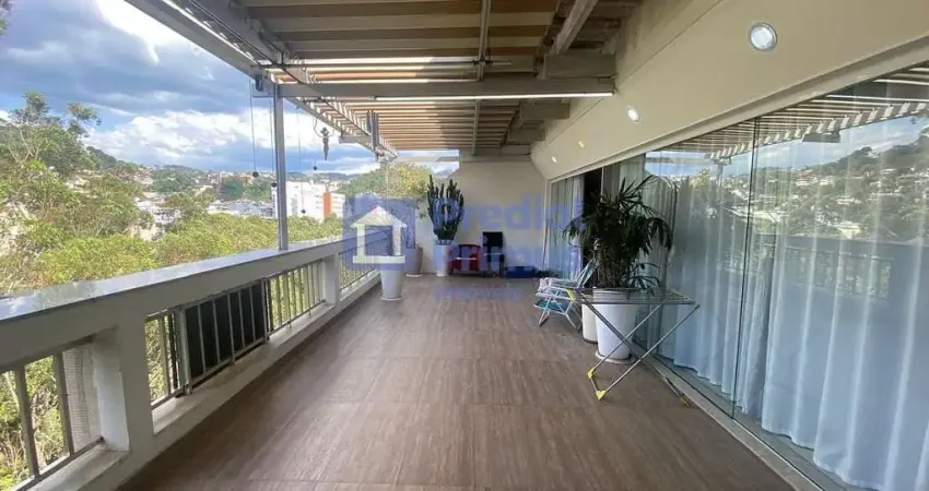 Cobertura à venda, 250 m² por r$ 2.200.000,00 - centro - nova friburgo/rj