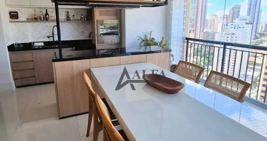 ** Welcome - OPORTUNIDADE - Maravilhoso apto. em andar alto c/ ampla varanda gourmet c/ churrasqueira - 4 Vagas + Depósito **