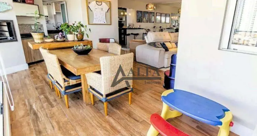 ** ORIGINE MOÓCA - Lindo apto. c/ ampla varanda gourmet c/ churrasqueira - 2 Vagas + Depósito **