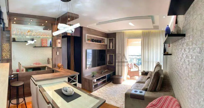 ** Happy Moóca - O P O R T U N I D A D E - Maravilhoso apartamento em andar alto c/ varanda gourmet c/ churrasqueira **