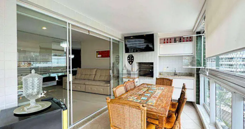 ** Riviera de São Lourenço - OPORTUNIDADE - Lindo apto. c/ ampla varanda gourmet c/ churrasqueira - 2 Vagas **