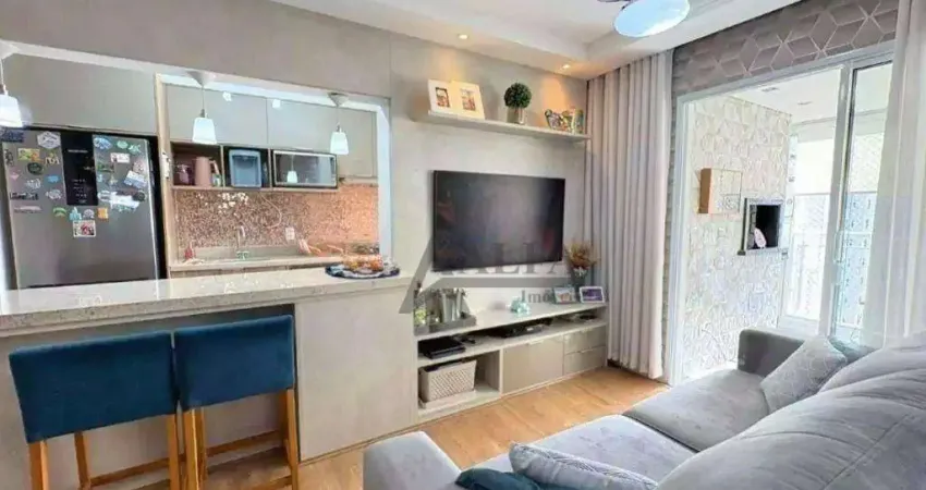 ** Class Anália Franco - O P O R T U N I D A D E - Maravilhoso apartamento em andar alto c/ ampla varanda gourmet c/ churrasqueira **