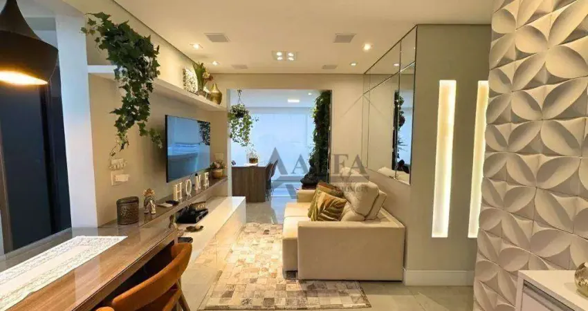 ** bio tatuapé - oportunidade - cinematográfico apto. em andar alto c/ ampla varanda gourmet - 1 vaga - próx. ao metrô **