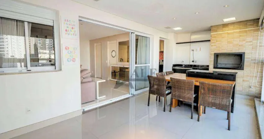 ** plaza mayor - oportunidade - maravilhoso apto. c/ ampla varanda gourmet c/ churrasqueira integrada as salas e cozinha - 3 vagas + depósito **