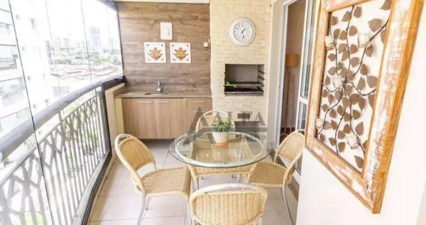 ** spazio vivere moóca - oportunidade - lindo apartamento c/ varanda gourmet c/ churrasqueira **