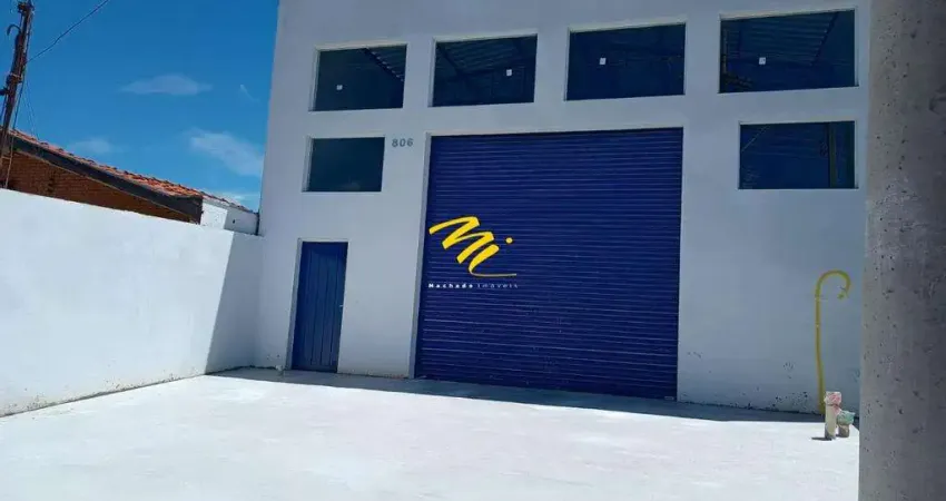 Barracão para alugar em campinas, jardim santana, com 252 m²