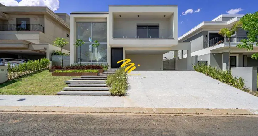 Sobrado à venda em Campinas, Loteamento Mont Blanc Residence, com 4 suítes, com 450 m²